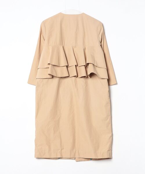 美品 ヨリ yori バックフリル サファリ ロング ジャケット 春コート 楽天市場】yori コートの通販