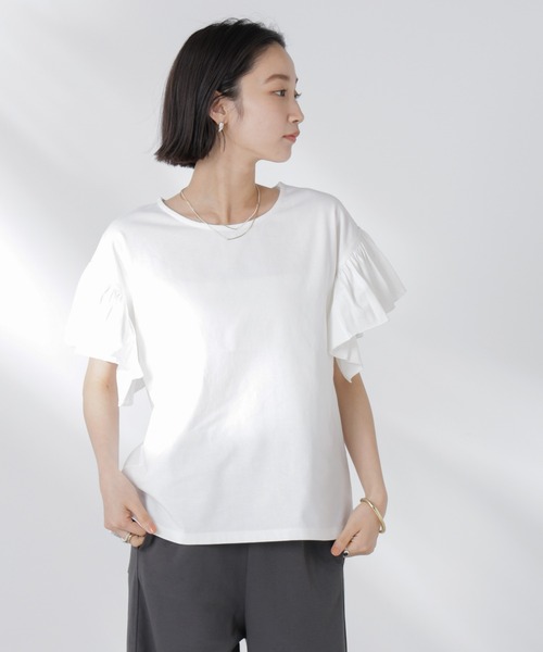 NANO universe（ナノ・ユニバース） tシャツ 半袖 STORATECH 機能素材
