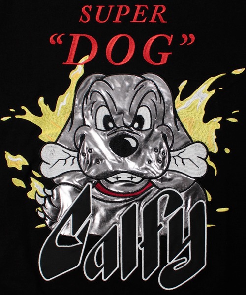ガルフィー メンズ レディース 半袖 Tシャツ SUPER　DOG　Tee 大きいサイズ カジュアル ゆったり ガルフィ 男女兼用 ユニセックス GALFY od ‥ GALFY tシャツ 「GALFY/ガルフィー」SUPER DOG Tee メンズ