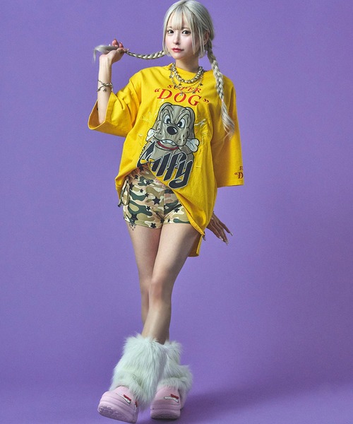 GALFY tシャツ GALFY tシャツ A'GEM/9 × .kom 「GALFY/ガルフィー」闇落ち半袖T
