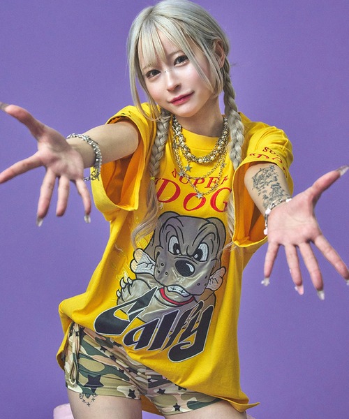 GALFY tシャツ 「GALFY/ガルフィー」SUPER DOG Tee メンズ