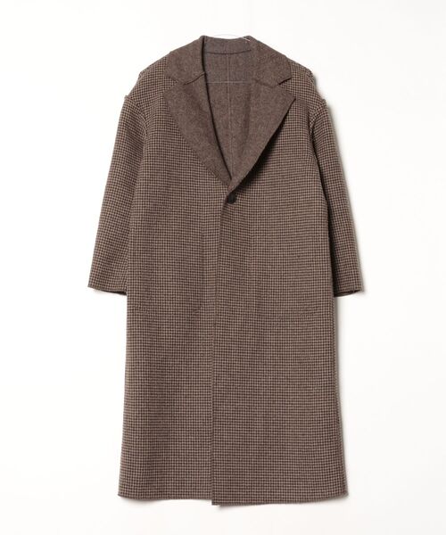 「rem closet」 チェスターコート SMALL ブラウン レディース_画像3