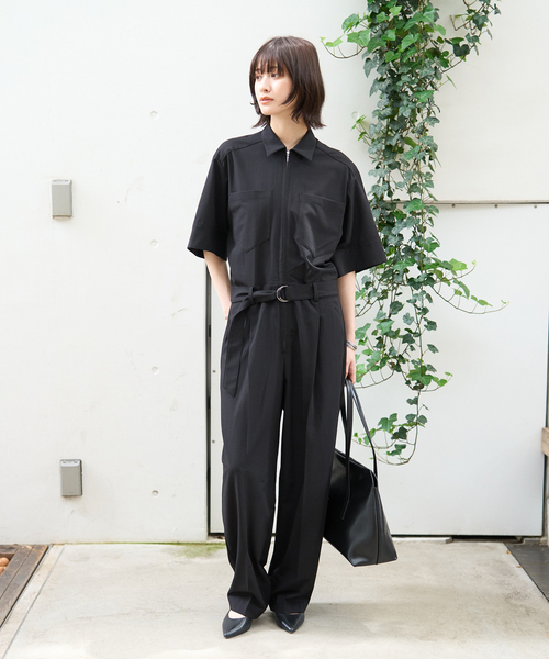 Rouge vif（ルージュ ヴィフ） オールインワン 半袖オールインワン 