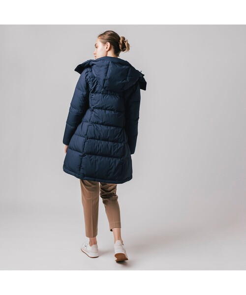 LACOSTE（ラコステ） ダウンコート 36 ベージュ レディース : ZOZOTOWN