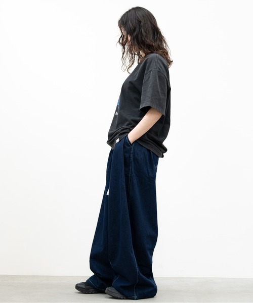 bashful base Oriental ジーンズ 「bbO」イージーコクーンワイド