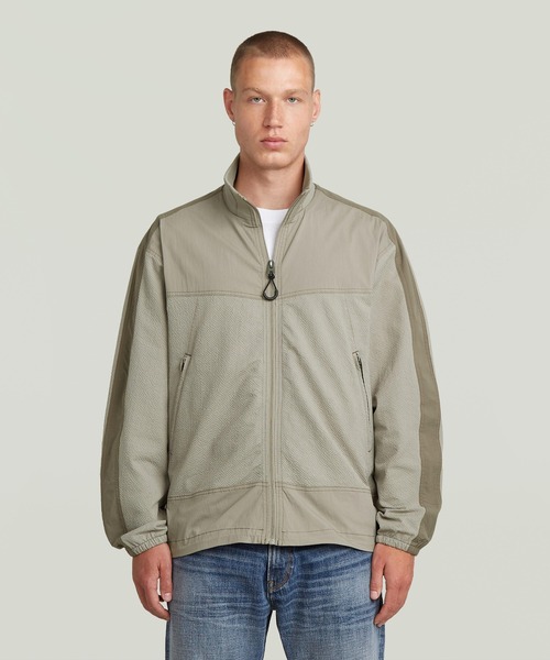 G-STAR RAW ブルゾン アウター Woven Track Overshirt/パネルデザイン 