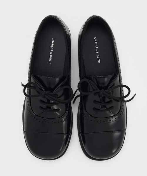 【CHARLES & KEITH】ブラックローファー/23cm CHARLES & KEITH（チャールズ & キース）の「クラシック ペニー