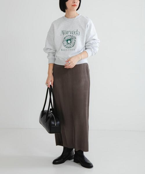 URBAN RESEARCH（アーバンリサーチ） スカート サテンプリーツ