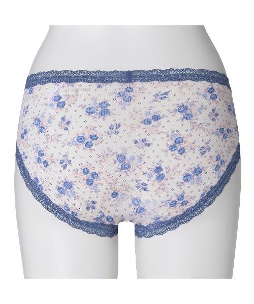 KID BLUE ショーツ キッドブルー -ピンドットフラワー -ノーマル