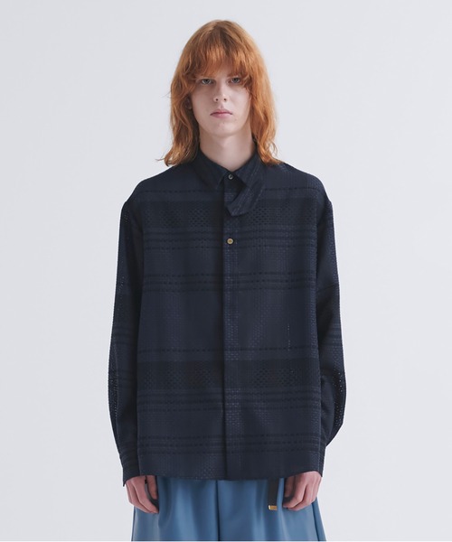 CULLNI（クルニ） 長袖シャツ 2 ネイビー メンズ : ZOZOTOWN Yahoo!店