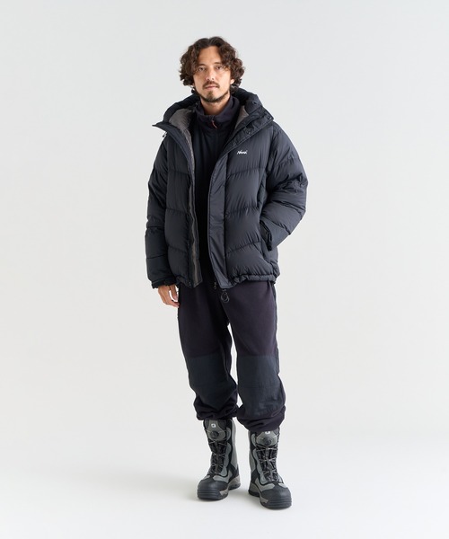 THIRTY34FOUR ダウンジャケット　Lサイズ 大きいサイズ メンズ THE NORTH FACE (ザ ノースフェイス) ロゴ刺繍