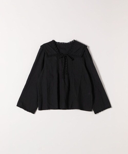 SHIPS any ブラウス シャツ any:「洗濯機可能」コットン モス セーラー