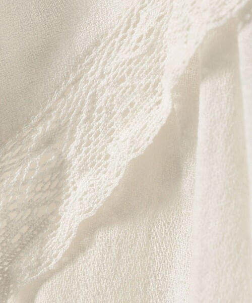 SHIPS any ブラウス シャツ any:「洗濯機可能」コットン モス セーラー