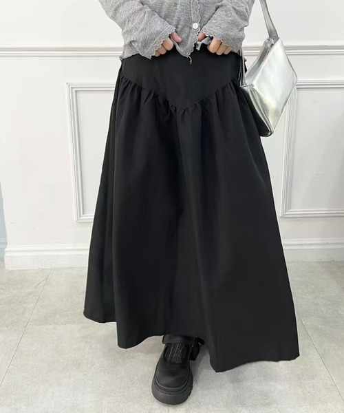 スカート ボリュームフレアロングスカート : ZOZOTOWN Yahoo!店 - 通販