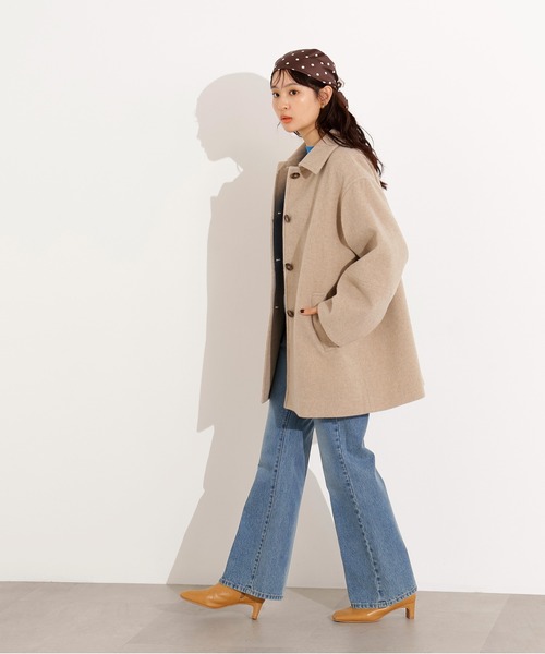 N.Natural Beauty Basic ステンカラーコート コート ステン