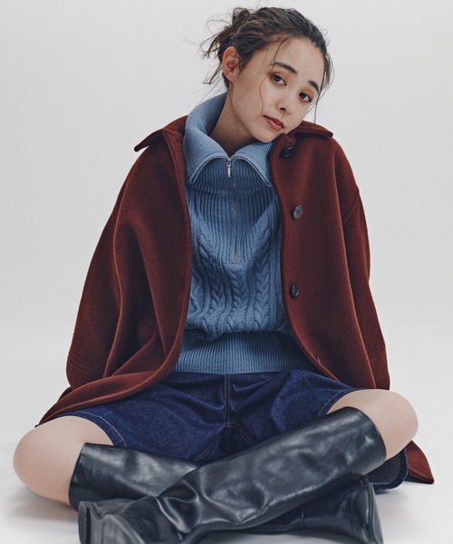 N.Natural Beauty Basic ステンカラーコート コート ステン