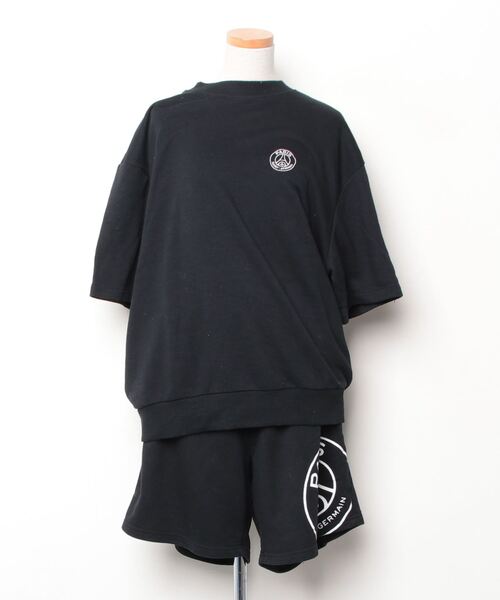 PARIS SAINT-GERMAIN」 セットアップ M ブラック レディース