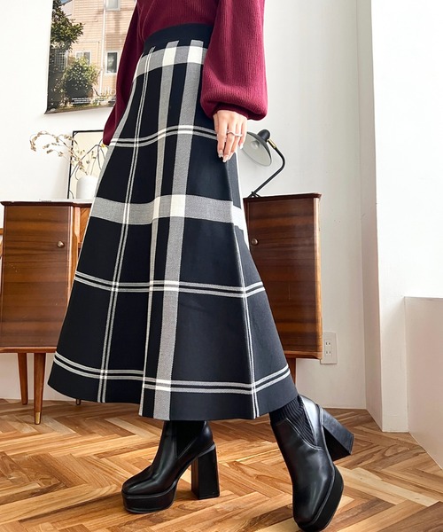 停止中⭐︎セーター・スカート4枚おまとめ セール】ダブルフェイスニットマーメイドスカート◇（スカート）｜IENA