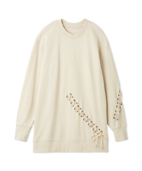 FURFUR（ファーファー） ワンピース ハートレースアップスウェット