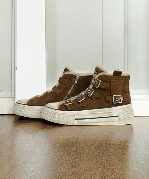 ASH（アッシュ） スニーカー ASH/アッシュ「RAINBOW FUR」厚底ファー