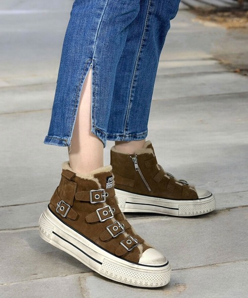 ASH（アッシュ） スニーカー ASH/アッシュ「RAINBOW FUR」厚底ファー