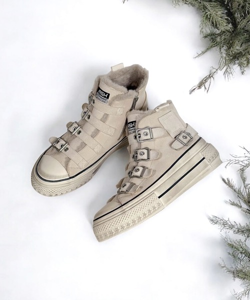 ASH（アッシュ） スニーカー ASH/アッシュ「RAINBOW FUR」厚底ファー