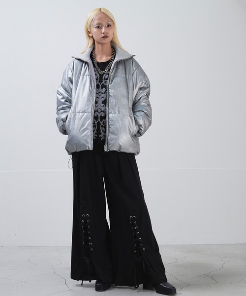 Ellno Loset（エルノロゼット） セーター ニット ダマスクガラ