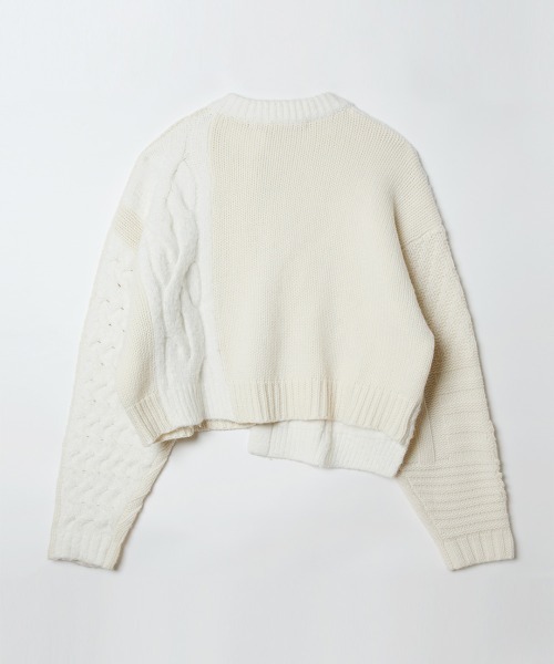 leinwande（ラインヴァンド） カーディガン Intarsia Cable Cardigan