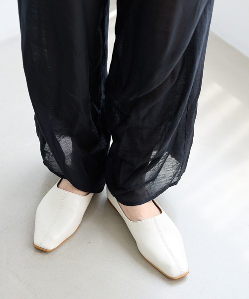 LE TALON バレエシューズ パンプス 「追加」レザーソフトハイバンプ