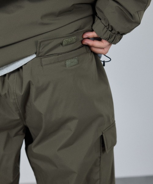 NAVY カーゴパンツ NAVY SOLOTEX(R) カーゴシャットパンツ「防風 撥水