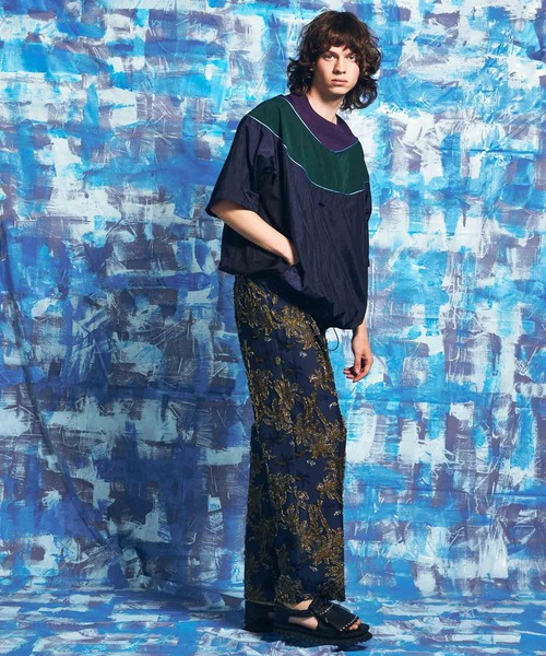 MAISON SPECIAL（メゾンスペシャル） 半袖Tシャツ 1 ブラック メンズ