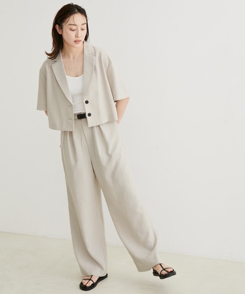 「LE CERCLE par rope'」 パンツ M ピンク系その他 レディース_画像4