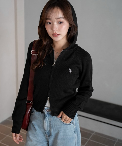 U.S. POLO ASSN.（ユーエスポロアッスン） パーカー ∴WEGO/「SNSで