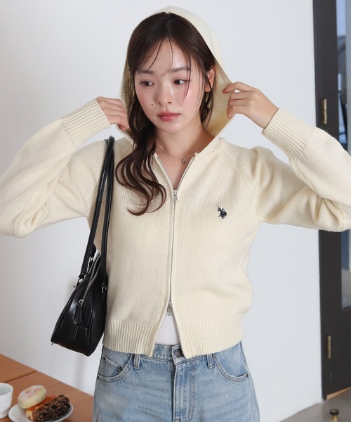 U.S. POLO ASSN.（ユーエスポロアッスン） パーカー ∴WEGO/「SNSで