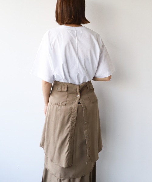 「AMERICANA」 半袖Tシャツ FREE ホワイト レディース_画像9