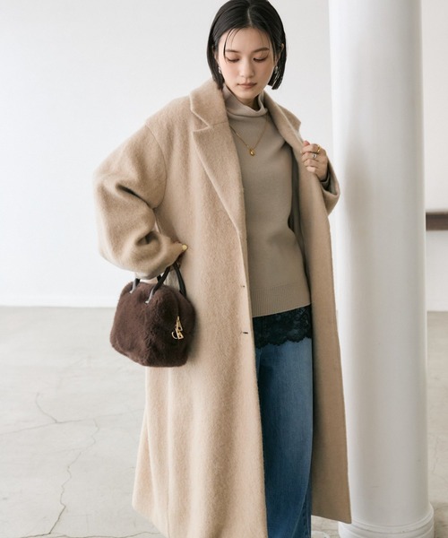 RIVE DROITE（リヴドロワ） コート チェスターコート 「柔らかな質感