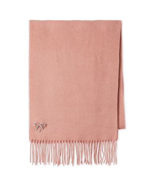 CELFORD（セルフォード） ストール マフラー ビジューブローチ付き