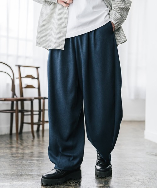 Rocky Monroe（ロッキーモンロー） ワイドパンツ パンツ サージツイル2