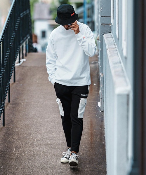 「felkod」 長袖Tシャツ S ネイビー メンズ_画像6