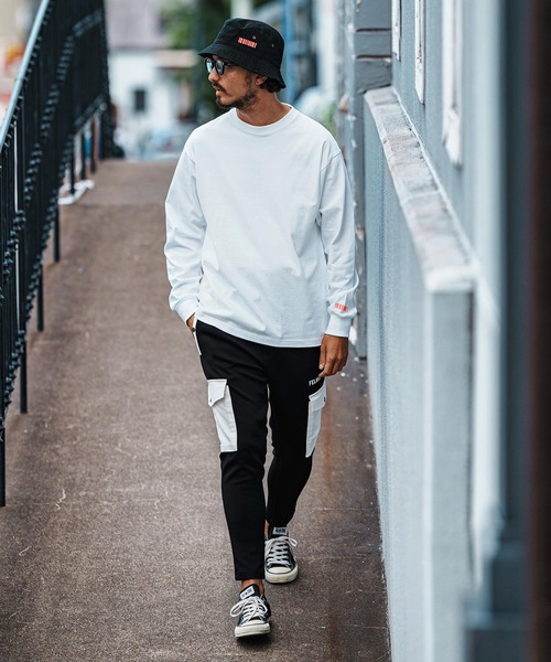 「felkod」 長袖Tシャツ S ネイビー メンズ_画像7