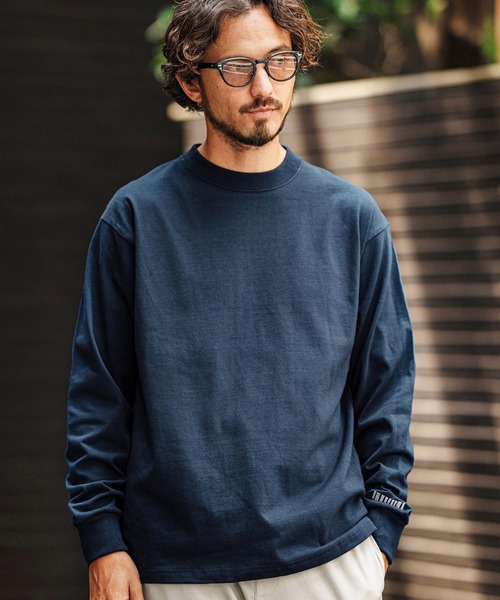 「felkod」 長袖Tシャツ S ネイビー メンズ_画像9