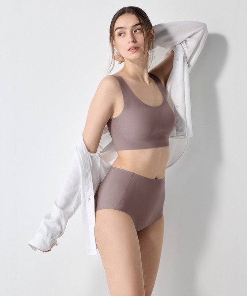 Sloggi ブラジャー 「無縫製綿混素材」スロギーゼロフィール