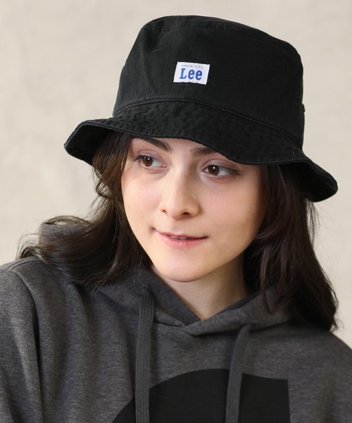 Lee 帽子 ハット 「Lee/リー」ワンポイントロゴ バケットハット