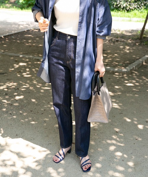 URBAN RESEARCH DOORS ジーンズ デニム デニムパンツ ハイライズ