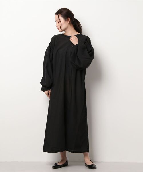 STYLEBLOCK ワンピース スラブジョーゼット2WAYギャザー