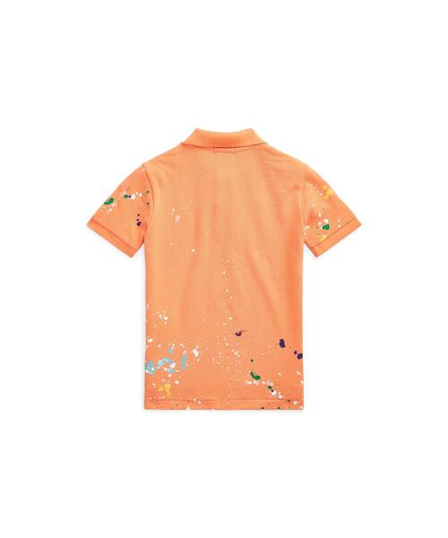ポロシャツ ペイントスプラッター コットン メッシュ ポロシャツ|ZOZOTOWN |01