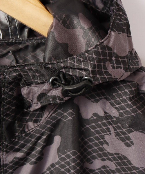 PUMA レインコート カッパ クラウドチェック柄 大人用レインポンチョ