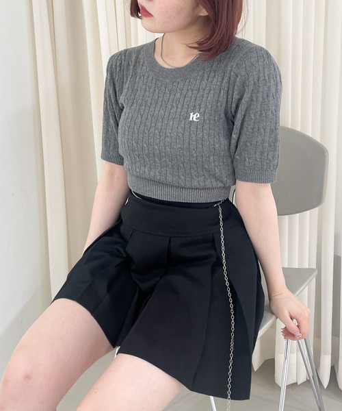 Heather（ヘザー） ニット ケーブルニット（半袖） 969479 : ZOZOTOWN