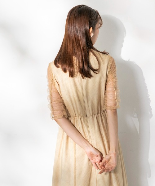 kaene ドレス 「kaene」シャイニーチュールドレス : ZOZOTOWN