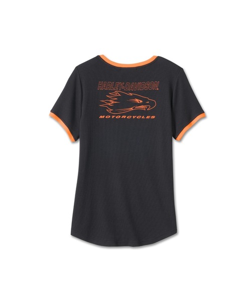 Harley Davidson tシャツ Screamin' Eagle(R)リンガーTシャツ